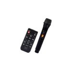 پارتی باکس شارژی امپریال 2 ساب 12 همراه رقص نور پرتابلی و میکروفن مدل EM-1050 - Image 2
